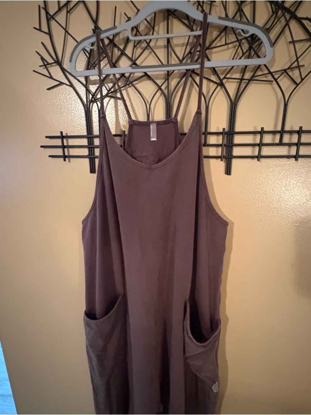 Free People Movement Hot Shot Onesie size LG Espresso